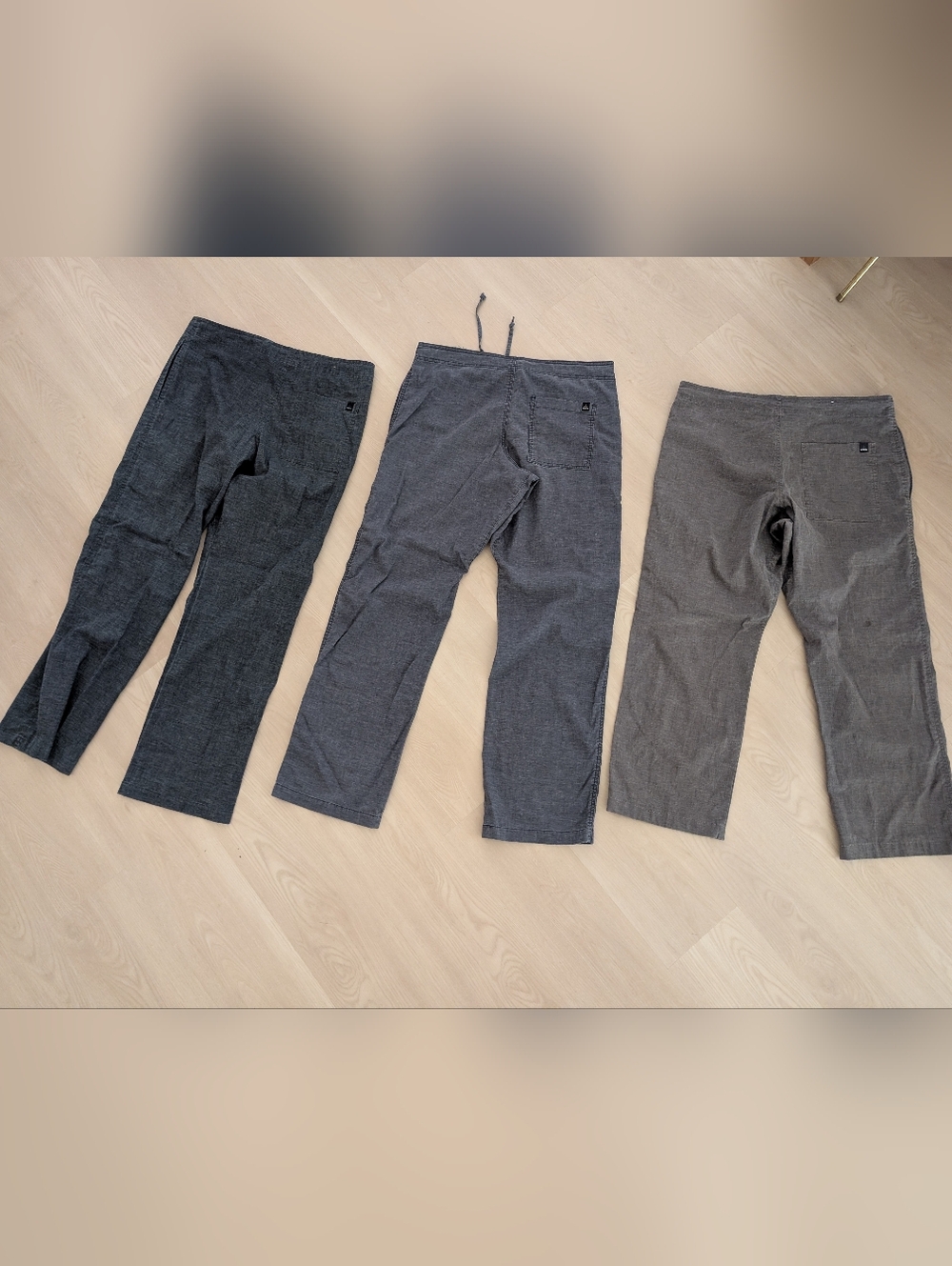 Prana Men's Drawstring Pants 2 Both size Medium